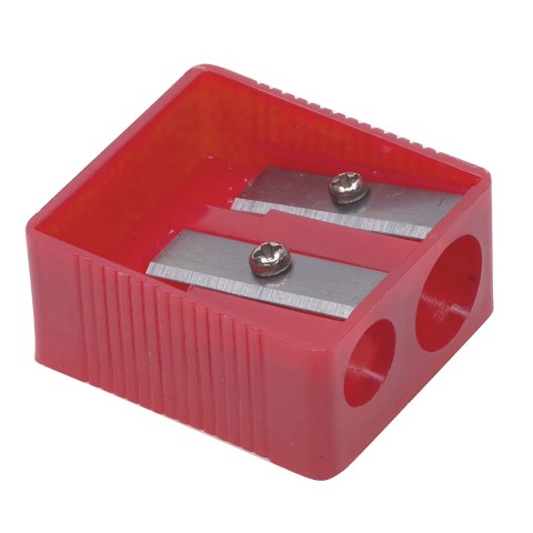 STERLING DOUBLE HOLE PLASTIC SHARPENER